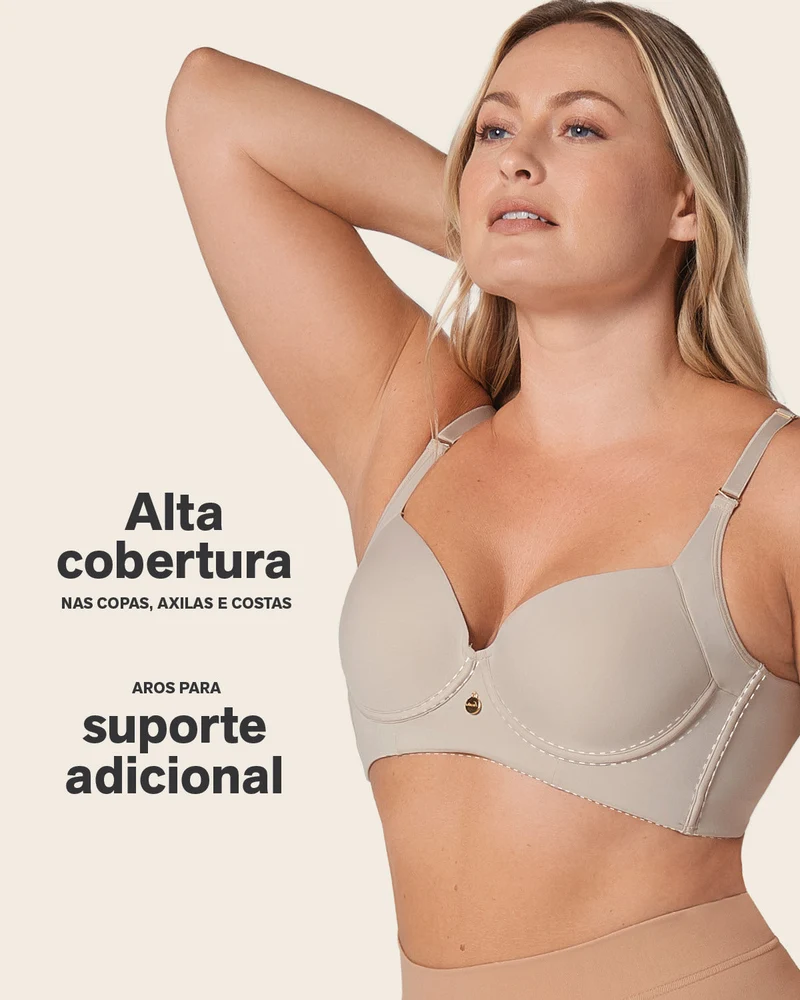Pack de 2 soutiens-gorge push-up souples avec une bonne couverture au niveau des emmanchures et du dos