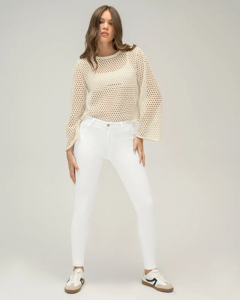 Jean skinny effet push-up
