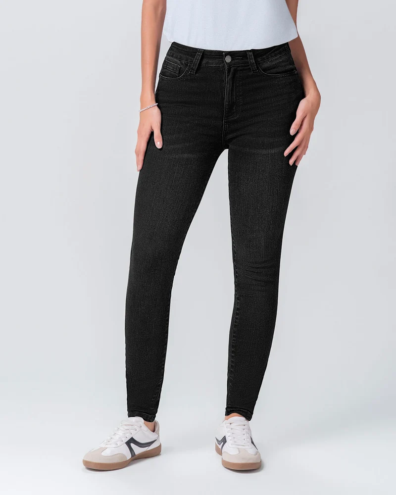 Jean skinny effet push-up