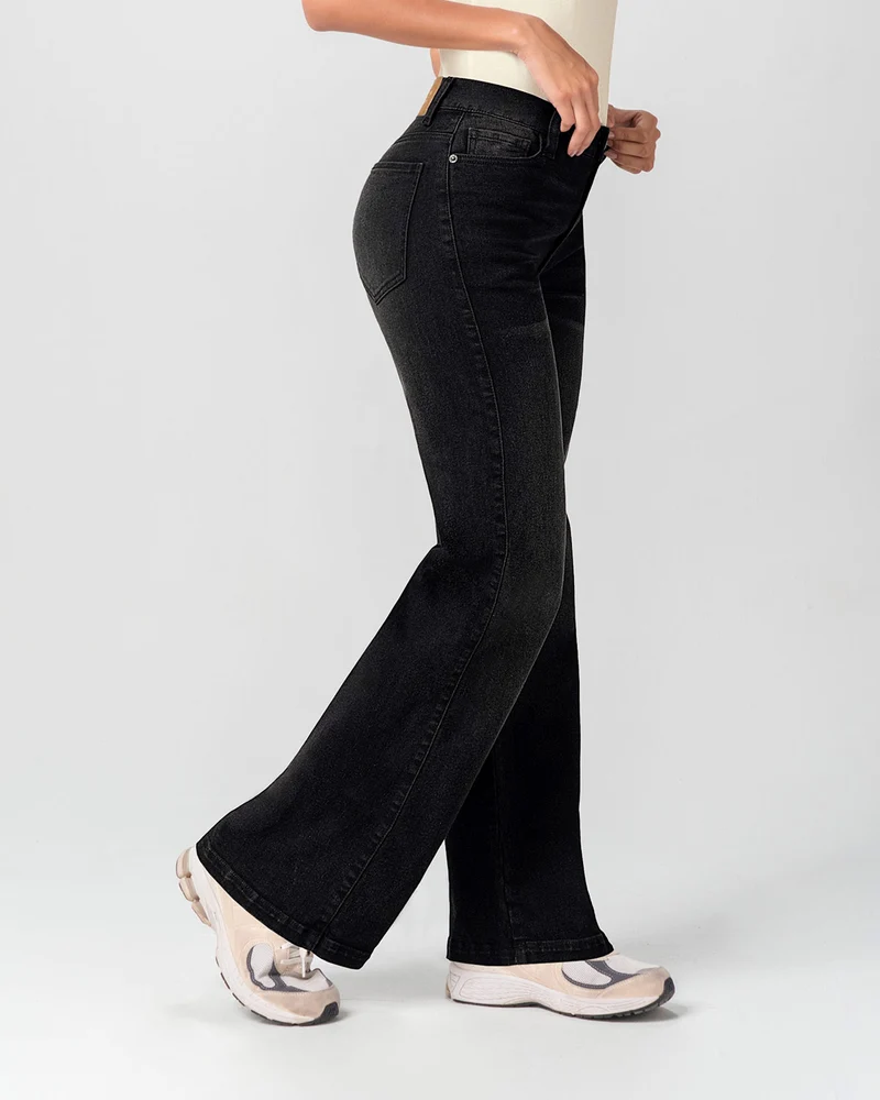 Jean coupe évasée pour femmes