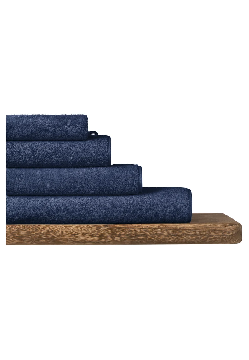 Gästetuch 30x50 cm Dunkelblau - SCHIESSER Home