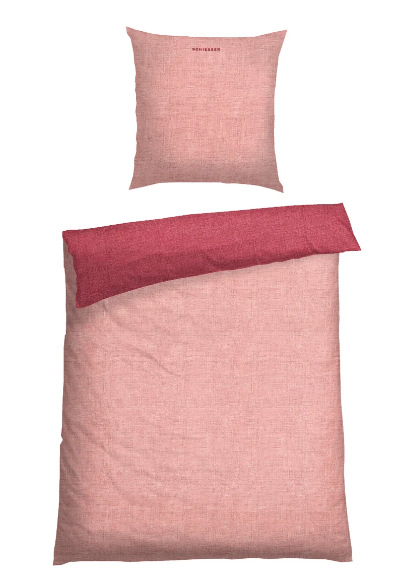 Bettwäscheset 2-teilig Rosa - SCHIESSER Home