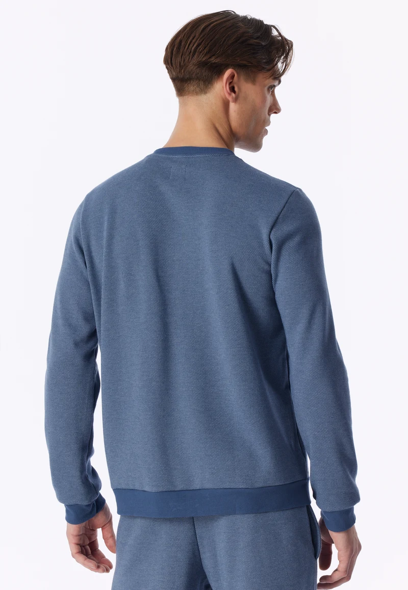 Sweatshirt Blau - Mix+Relax