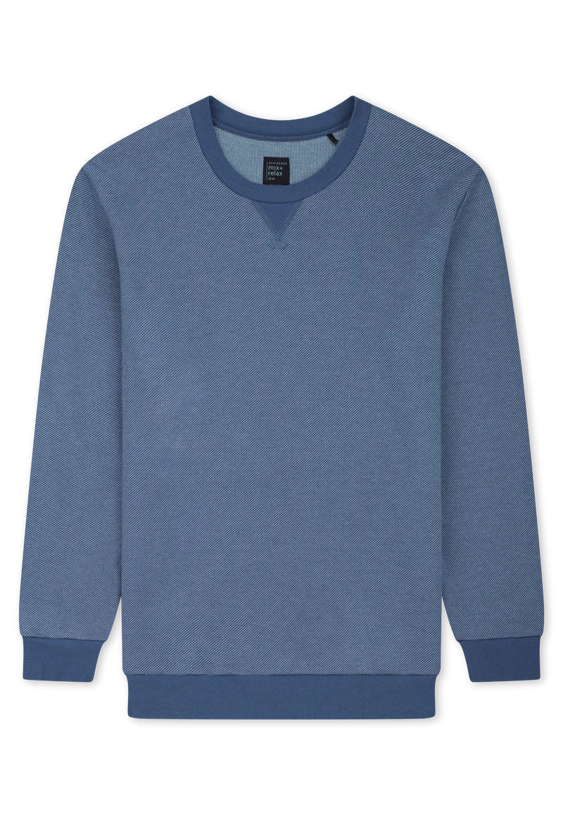 Sweatshirt Blau - Mix+Relax