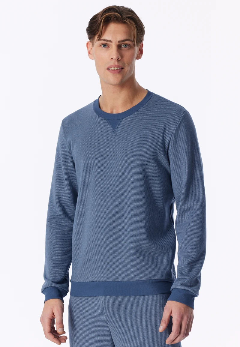 Sweatshirt Blau - Mix+Relax