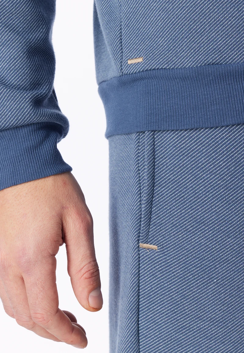 Sweatshirt Blau - Mix+Relax