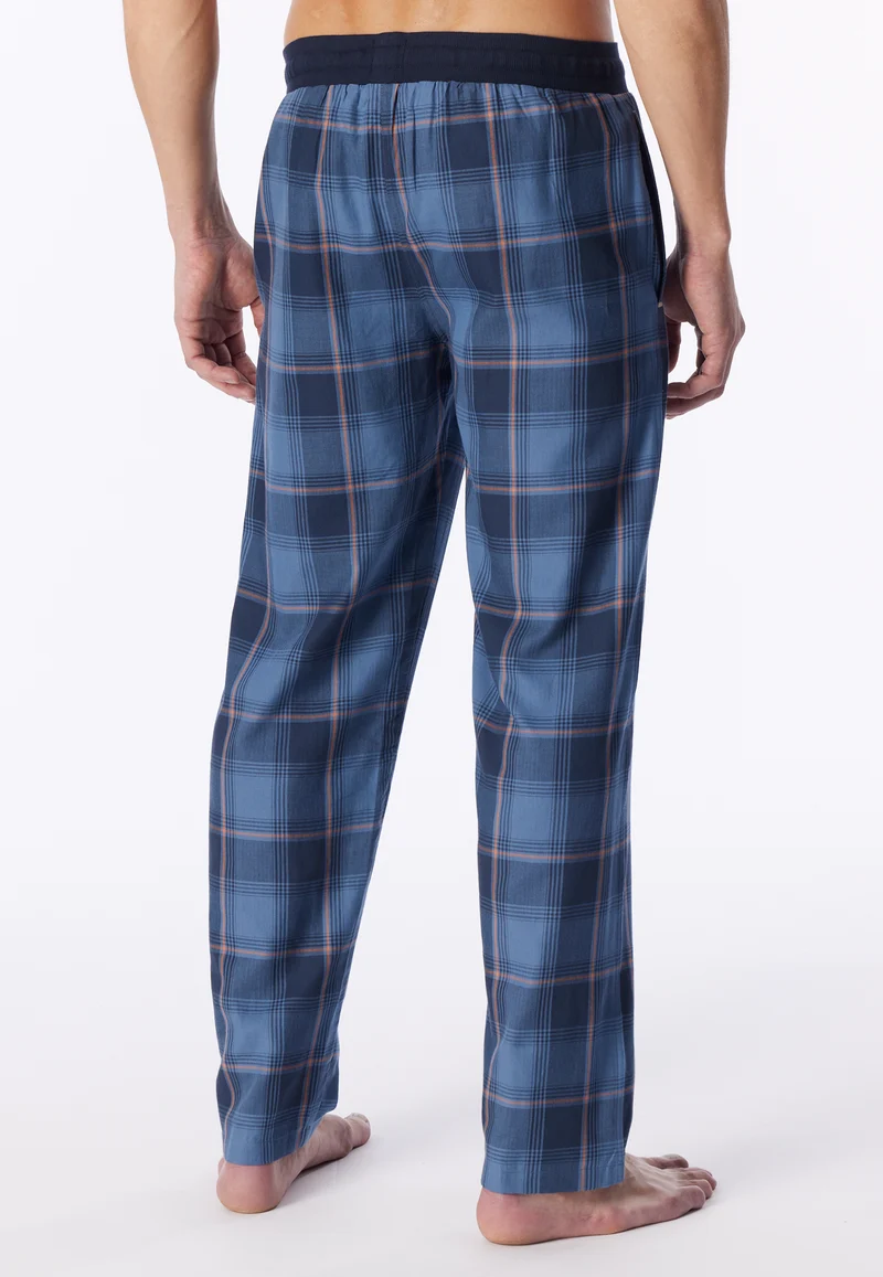 Hose Blau kariert - Mix+Relax