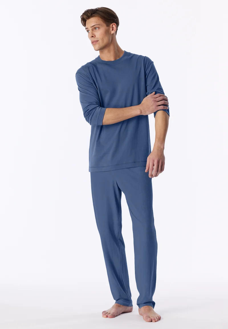 Schlafanzug Blau - Modern Essentials