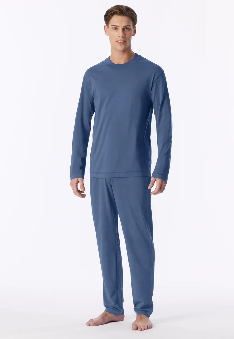 Schlafanzug Blau - Modern Essentials
