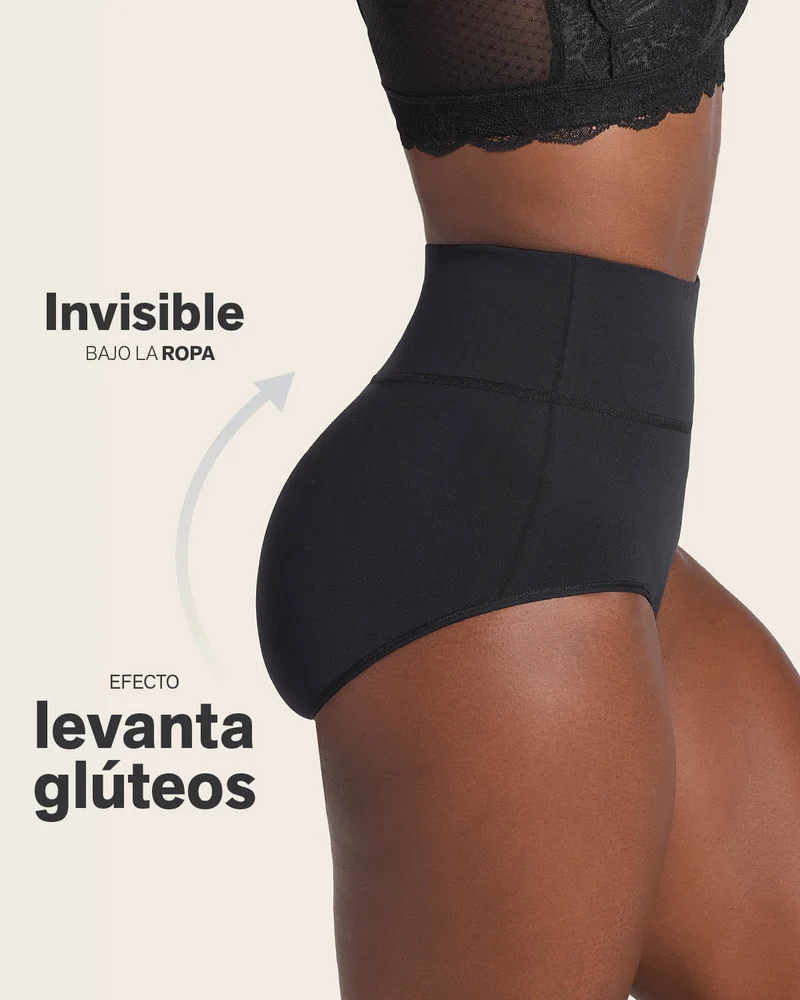 Bas amincissant doux à taille haute