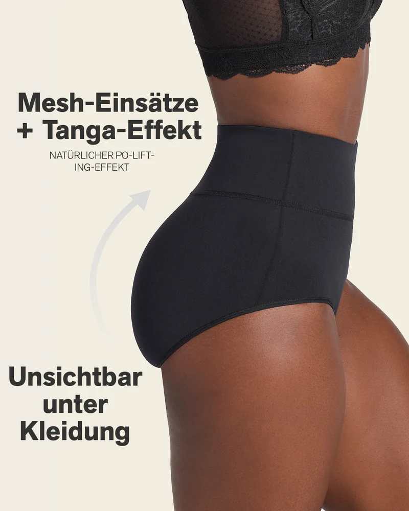 Bas amincissant doux à taille haute