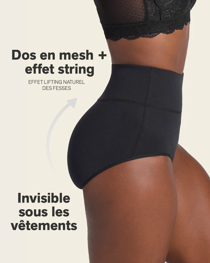 Bas amincissant doux à taille haute