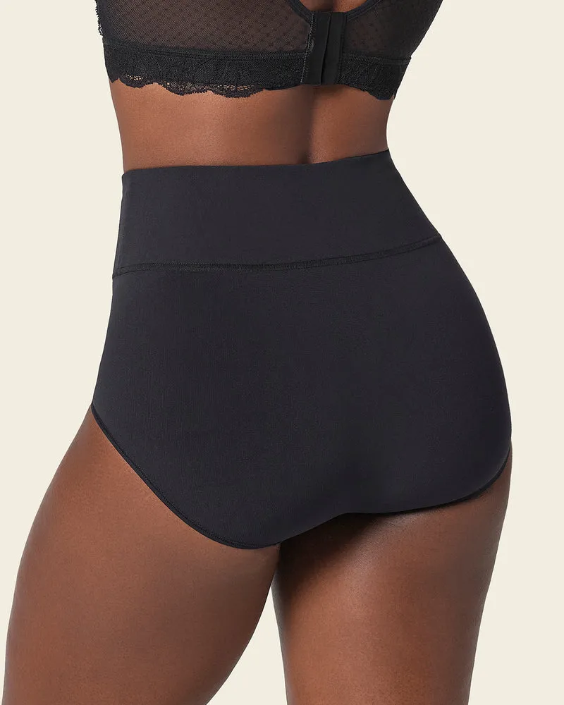 Bas amincissant doux à taille haute