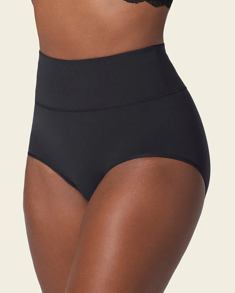 Bas amincissant doux à taille haute