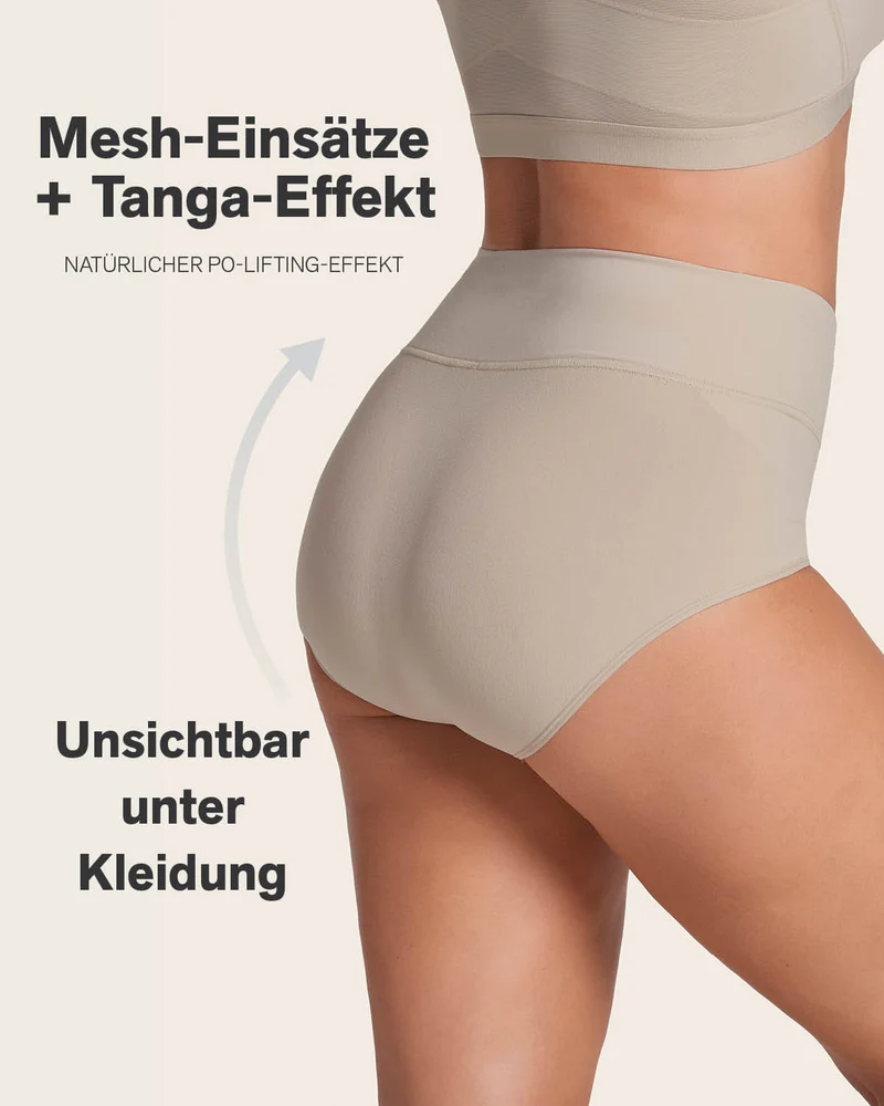 Bas amincissant doux à taille haute