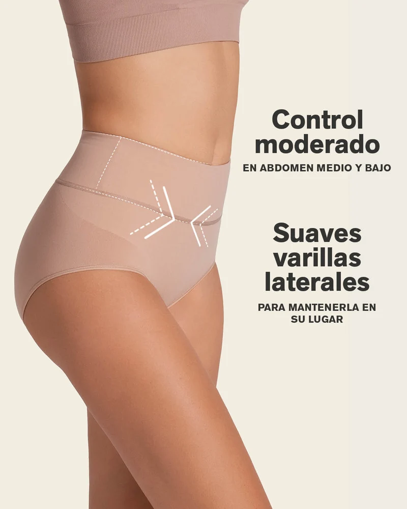 Bas amincissant doux à taille haute