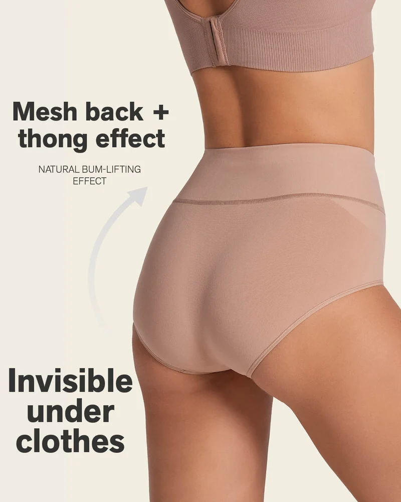 Bas amincissant doux à taille haute