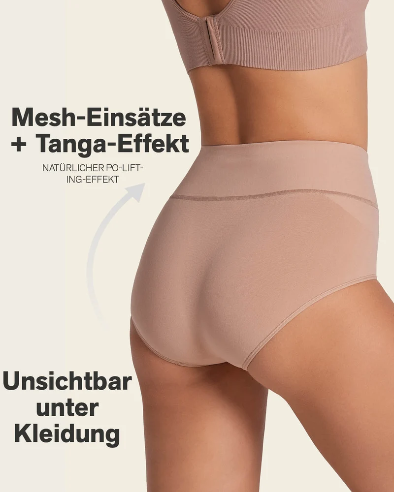 Bas amincissant doux à taille haute
