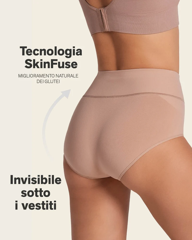 Bas amincissant doux à taille haute