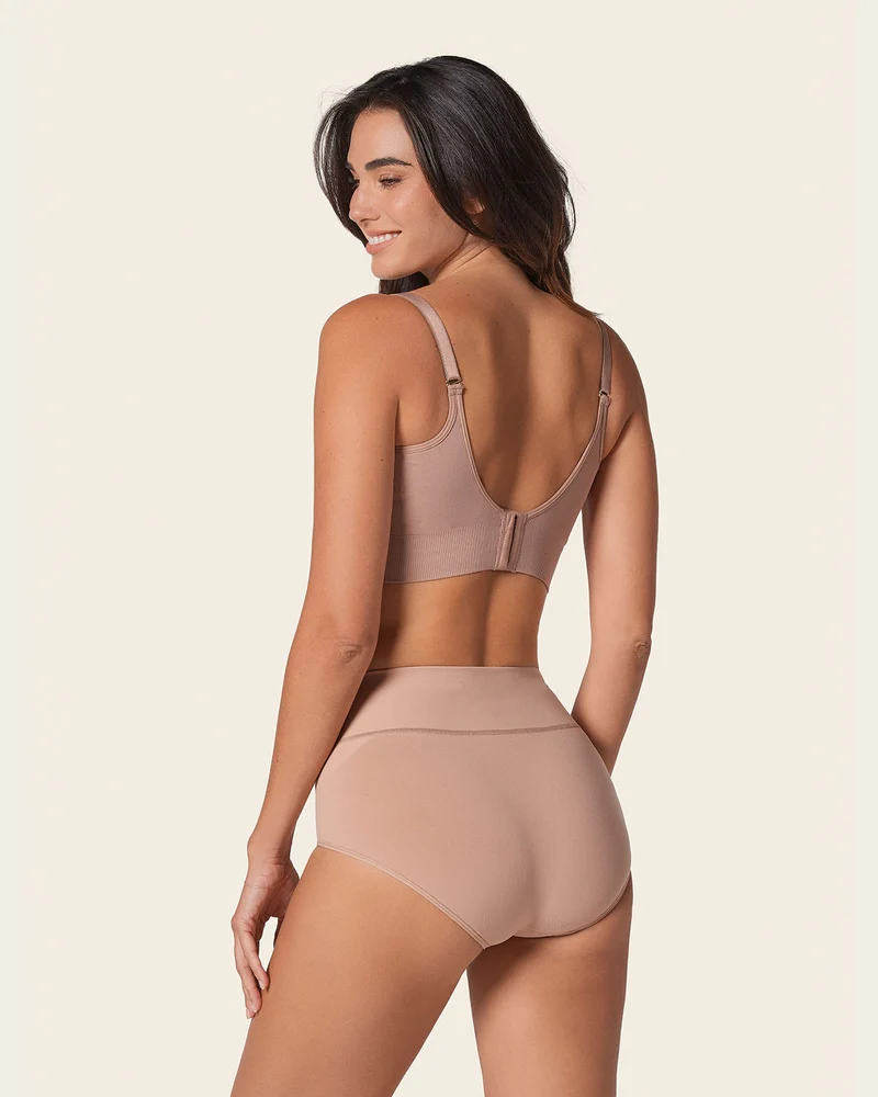 Bas amincissant doux à taille haute