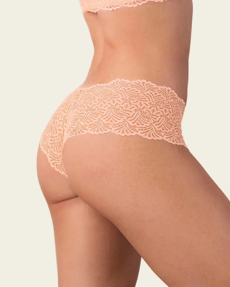 Culotte style hipster en dentelle sexy avec gousset en coton