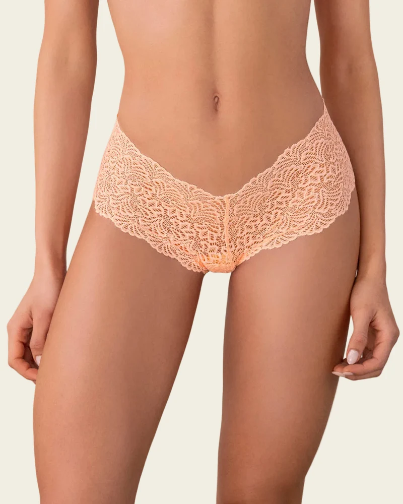 Culotte style hipster en dentelle sexy avec gousset en coton