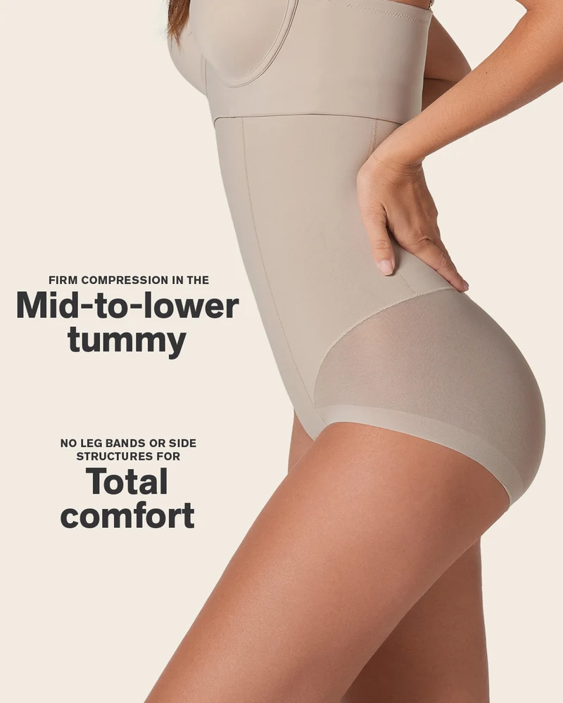 Culotte gainante invisible à taille haute