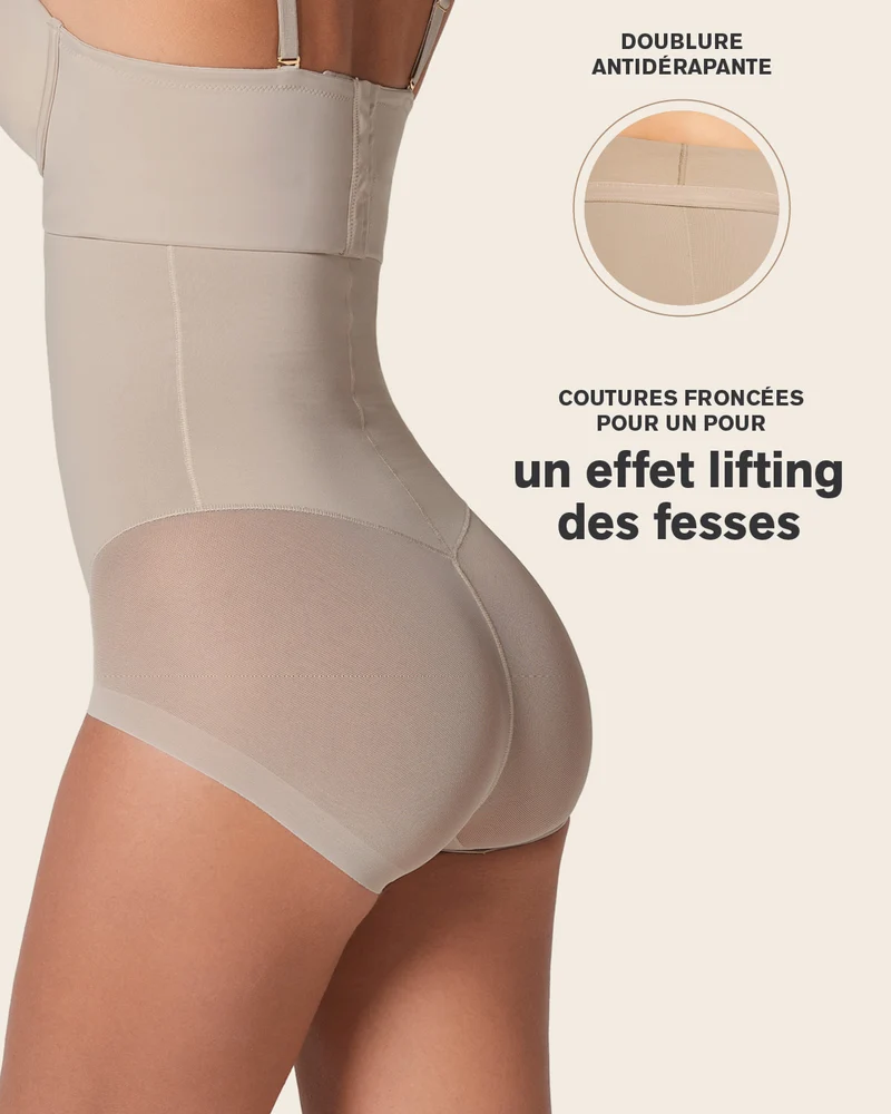 Culotte gainante invisible à taille haute