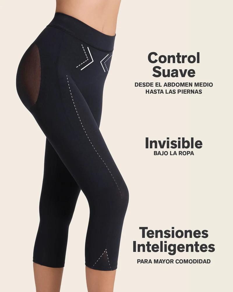 Legging gainant invisible avec push up pour les fesses