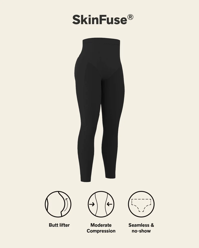 Legging gainant invisible avec push up pour les fesses