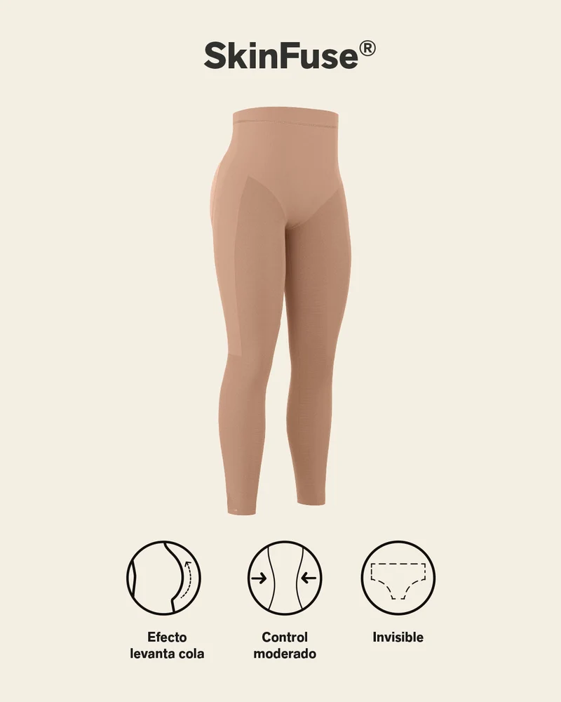 Legging gainant invisible avec push up pour les fesses
