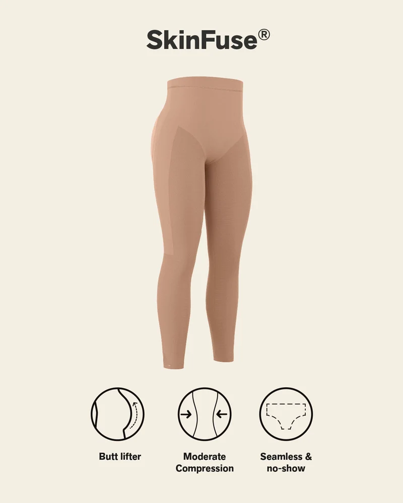 Legging gainant invisible avec push up pour les fesses