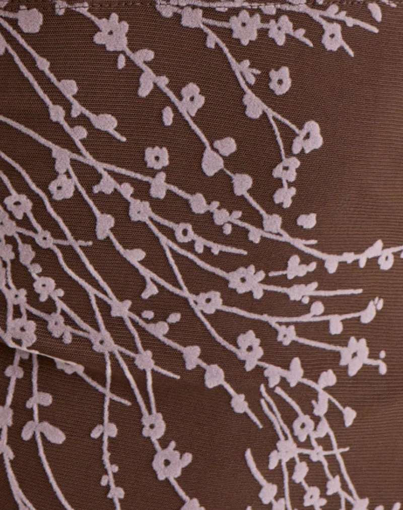 Haut Corsita, couleur « Moonlit Blossom Brown »