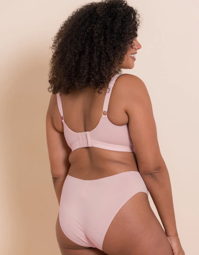 Curvy Kate Zen Non-Wired Bralette Blush Pink