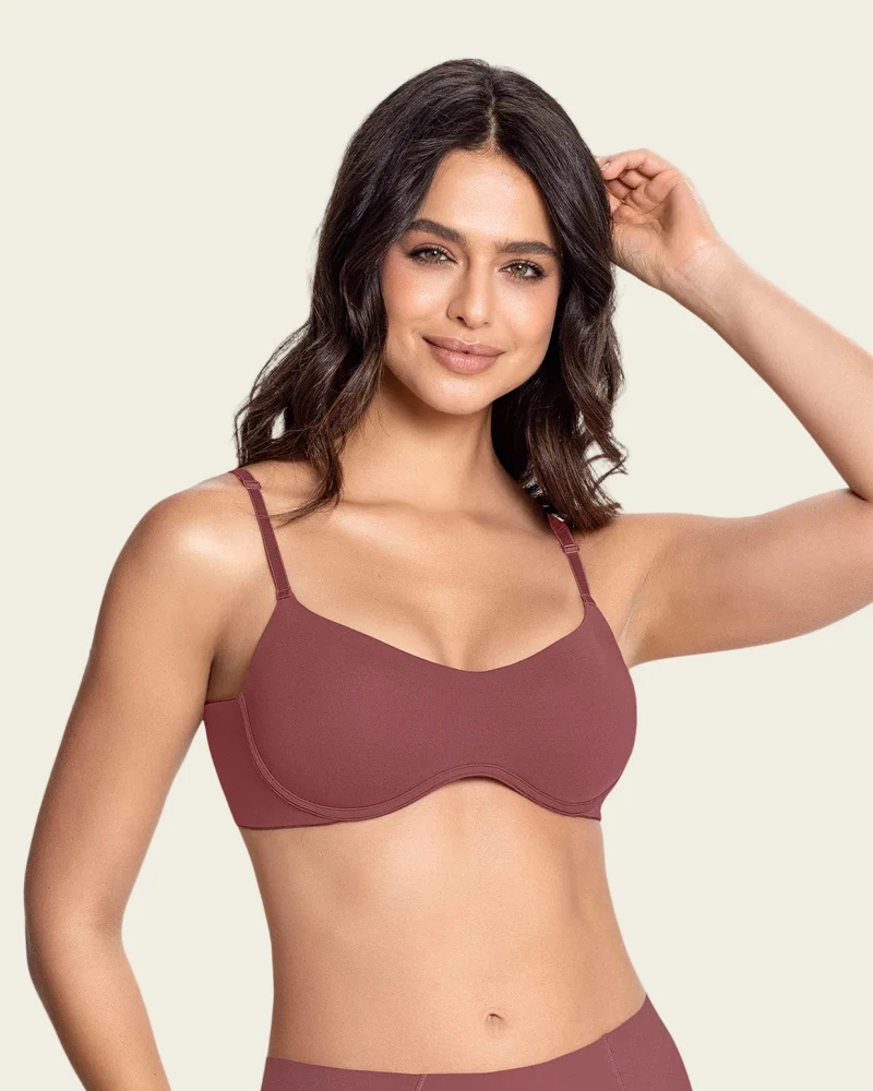 Bustier convertible en dentelle à demi-bonnets