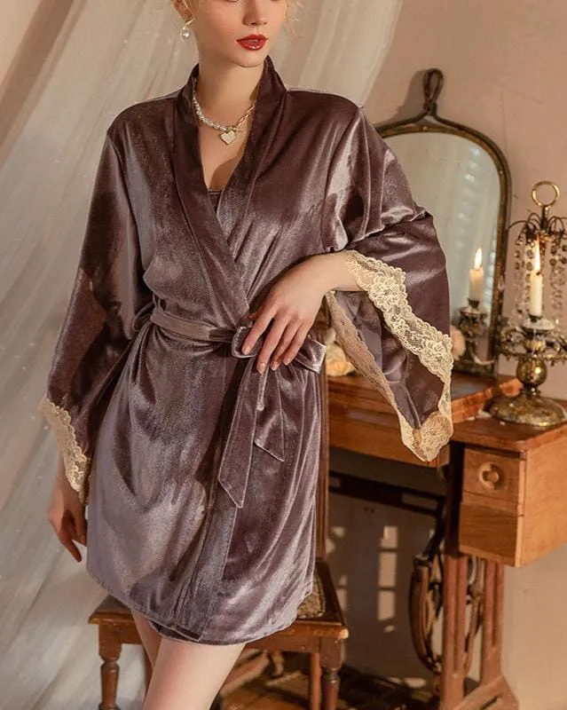 Kimono Dentelle - Rhéa