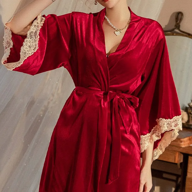 Kimono Dentelle - Rhéa