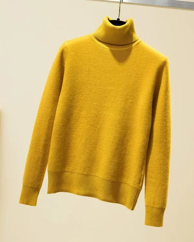 Pull Fourré Col Roulé Chaud - Frida