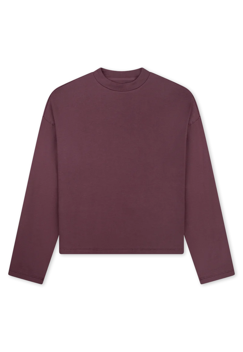 Sweatshirt Bordeaux - Mix+Relax