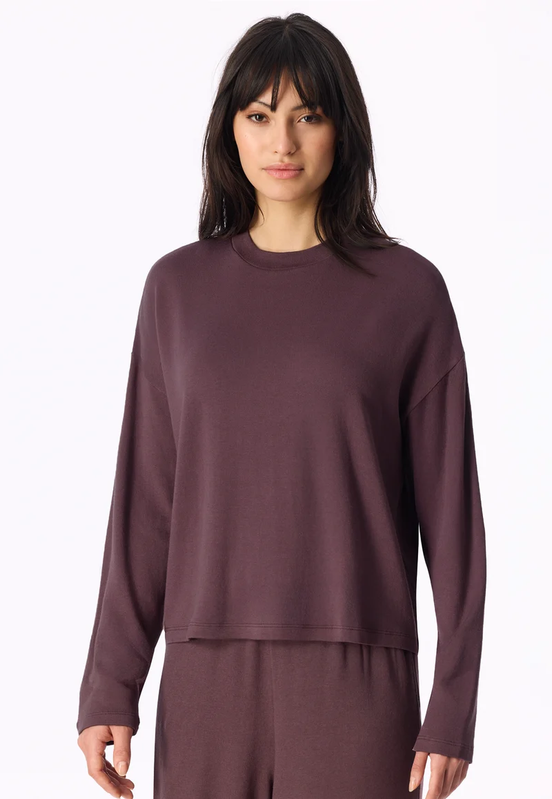 Sweatshirt Bordeaux - Mix+Relax