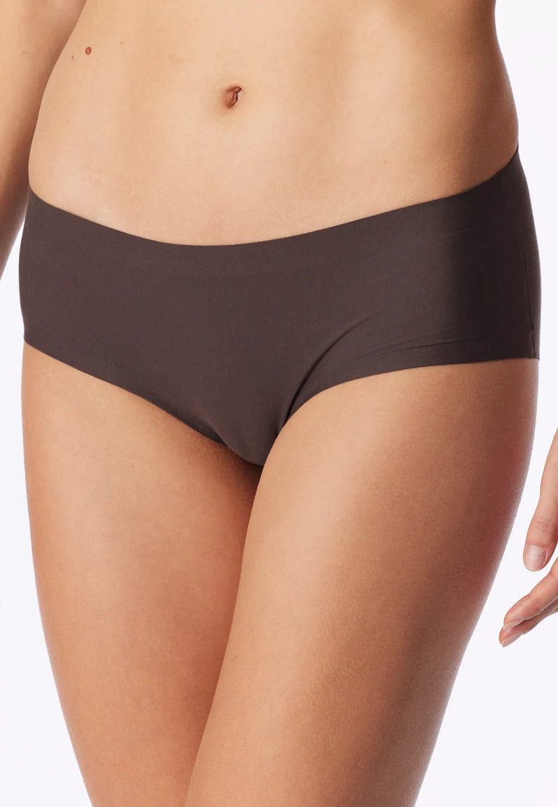 Hipster Slip Seamless Braun - Invisble Cotton