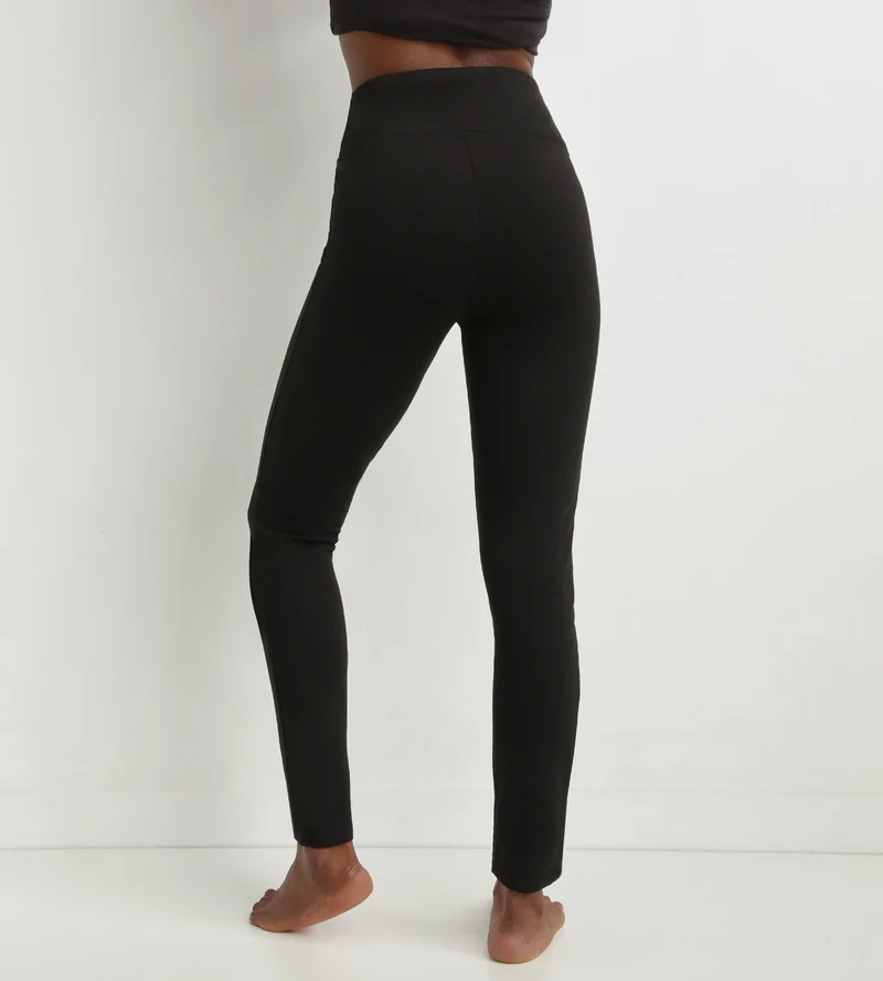 Legging pour femme Noir effet galbant Dim Relax & Go