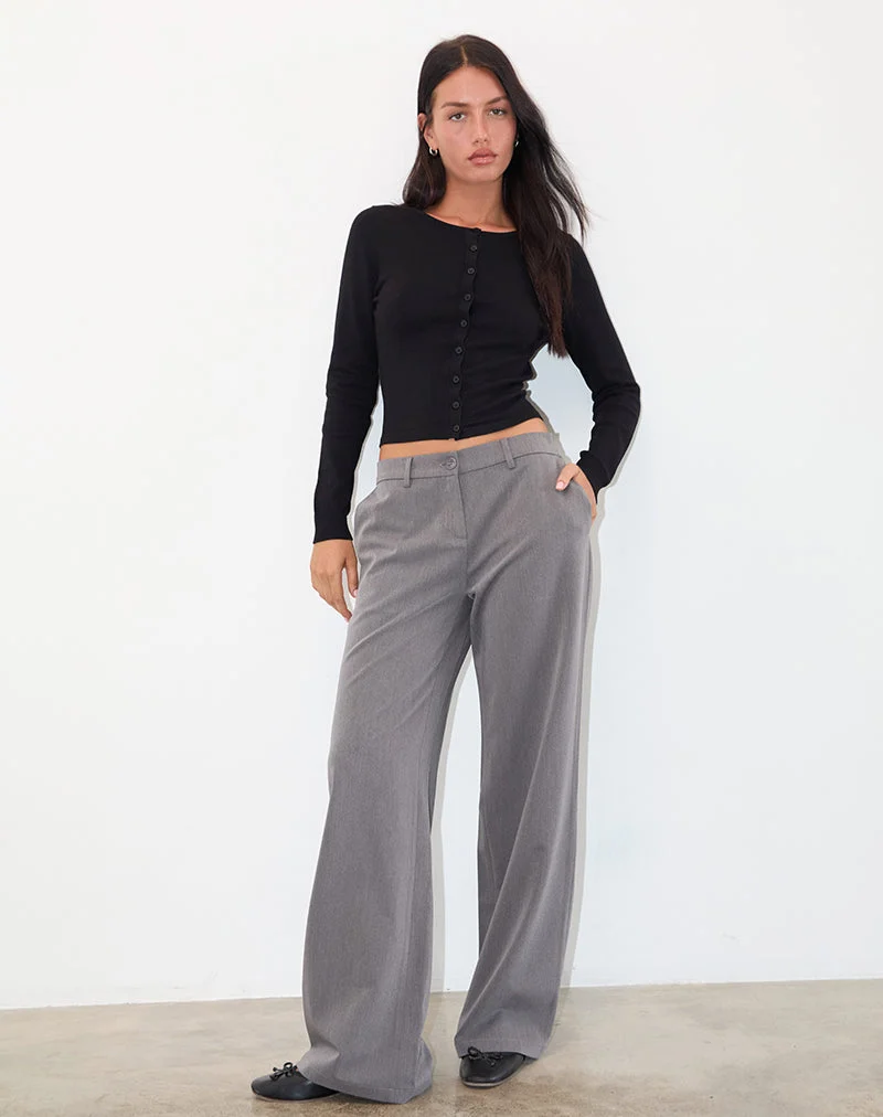 Pantalon large Halda, anthracite