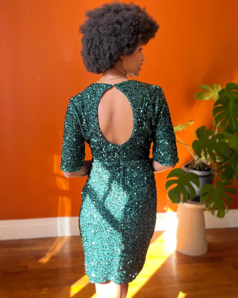 Robe De Cocktail Courte - Cléophée
