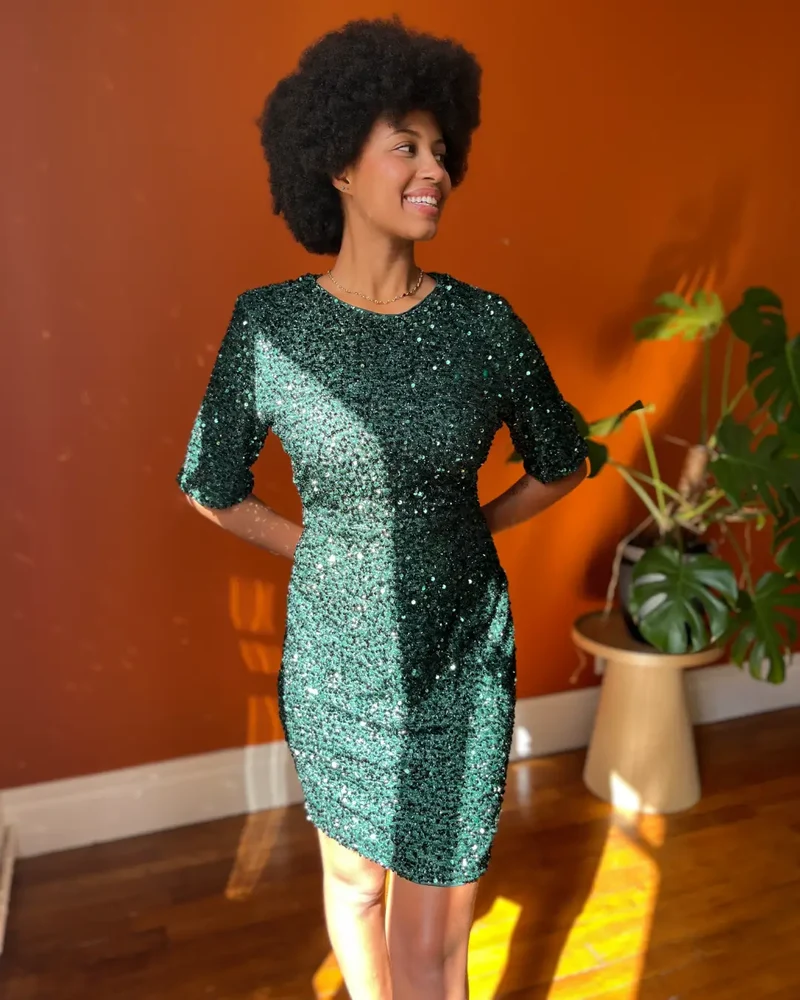 Robe De Cocktail Courte - Cléophée