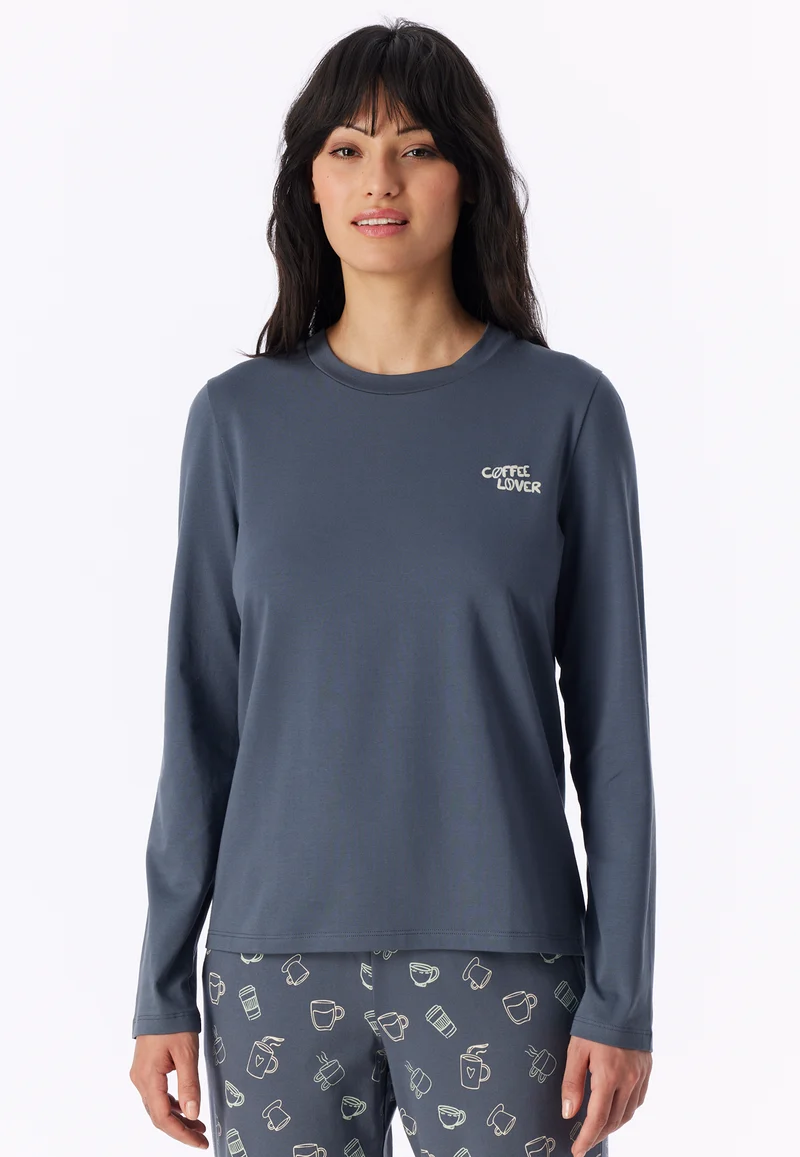 Shirt Blau - Mix+Relax