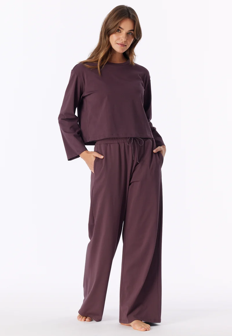 Shirt cropped Bordeaux - Mix+Relax