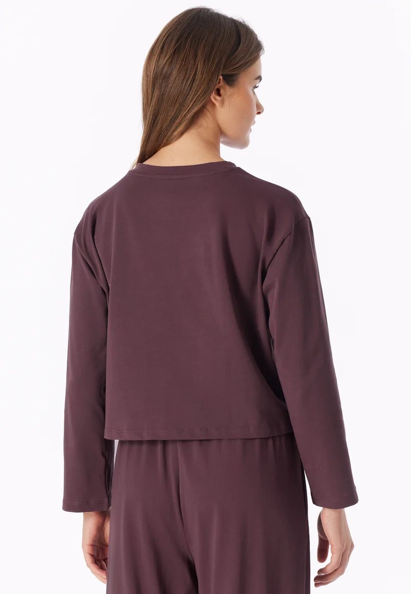 Shirt cropped Bordeaux - Mix+Relax