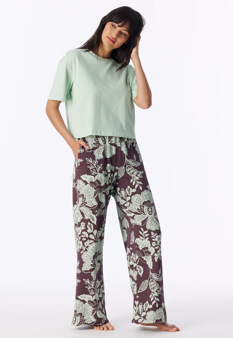 T-Shirt cropped Mint - Mix+Relax
