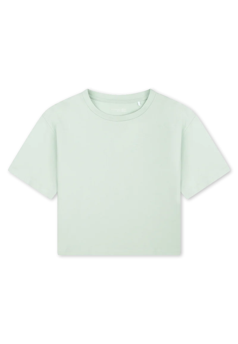 T-Shirt cropped Mint - Mix+Relax